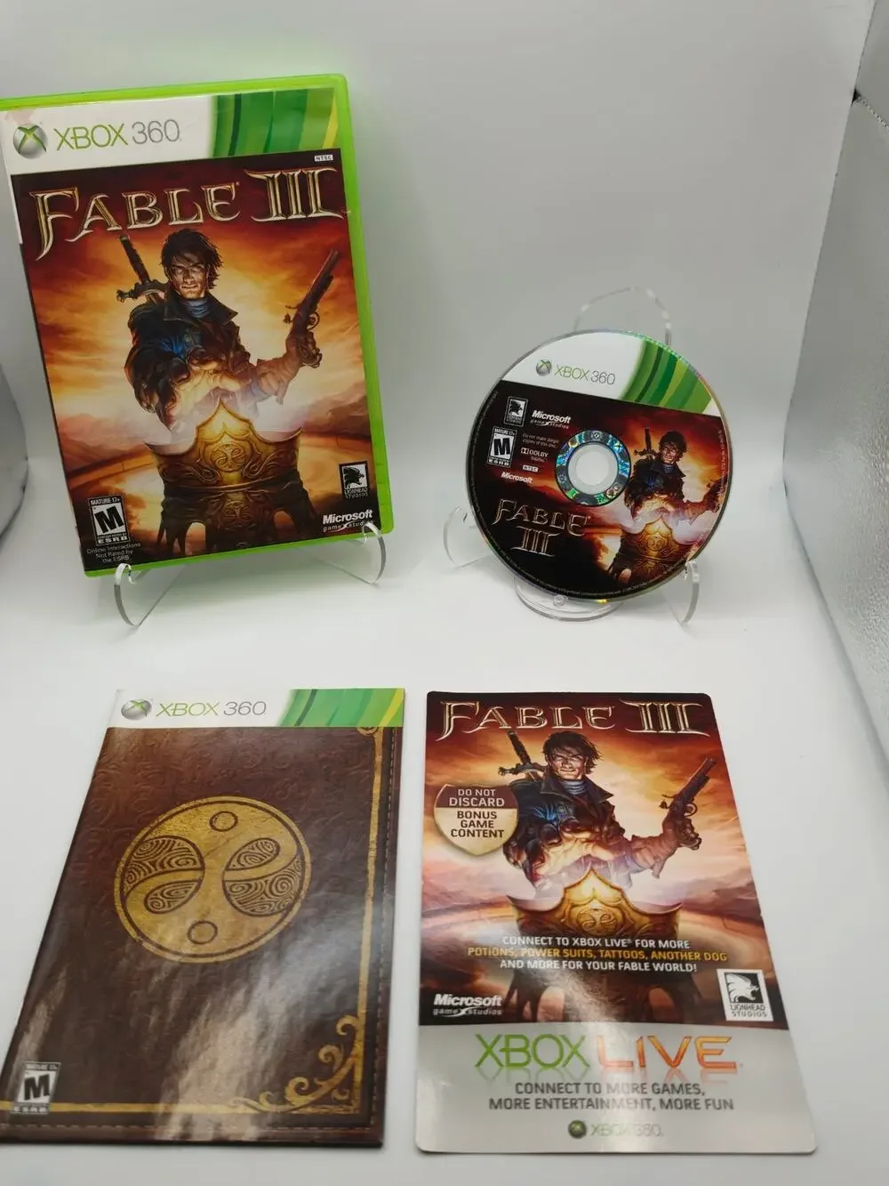 Fable III Xbox 360 CIB Complete w/ Manual Lionhead